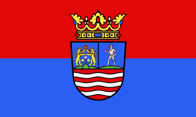 Győr-moson-sopron vármegye zászlaja